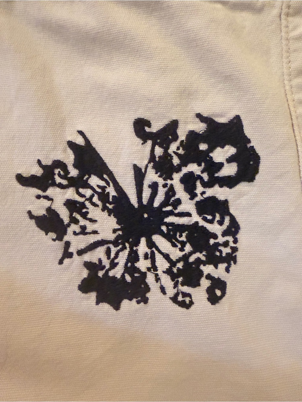 Anthropologie Pilcro Izzie Printed Barrel Pants Size L - Picture 6 of 7